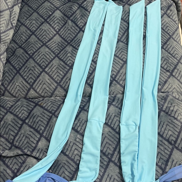 NWT Hot Topic Disney Stitch & Ducks Blue and Purple Swimwear - Picture 14 of 14